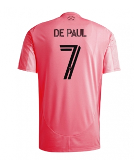 Inter Miami Rodrigo De Paul #7 Maglia Gara Casa Repliche 2025-26 Maniche Corte Inter Miami Rodrigo De Paul #7 Maglia Gara Casa Repliche 2025-26 Maniche Corte